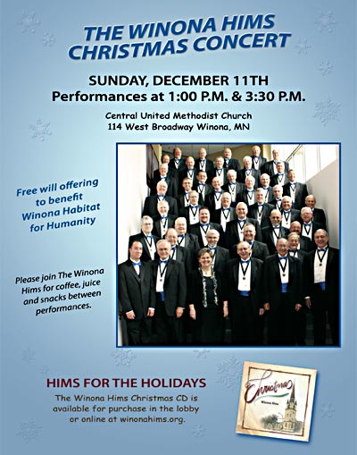 Winona Hims Christmas Concert